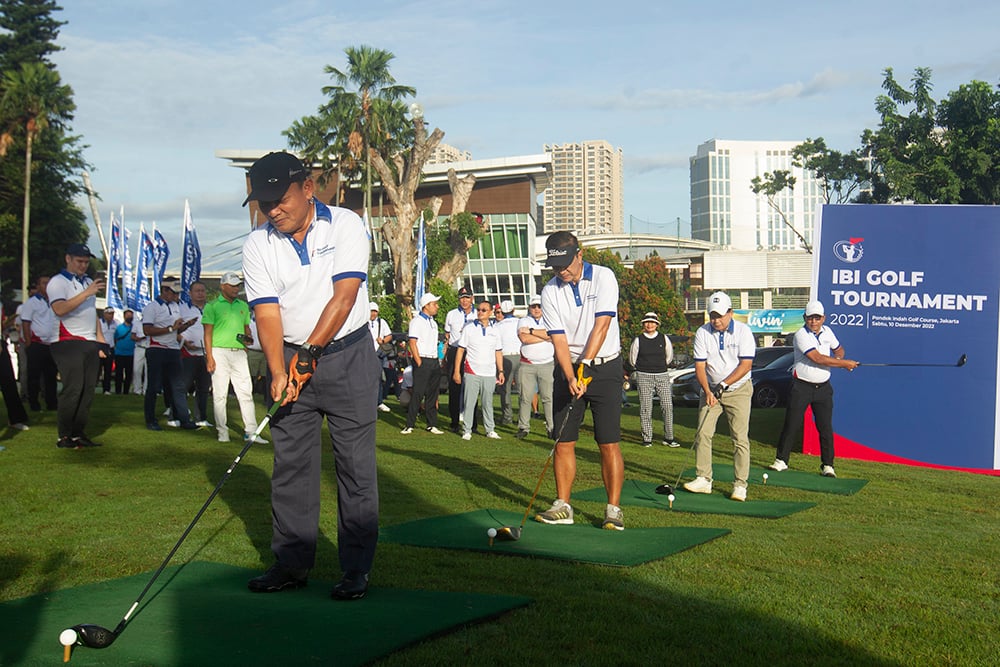  Ikatan Bankir Indonesia (IBI) Adakan Golf Tournament 2022, Ini Daftar Pemenangnya