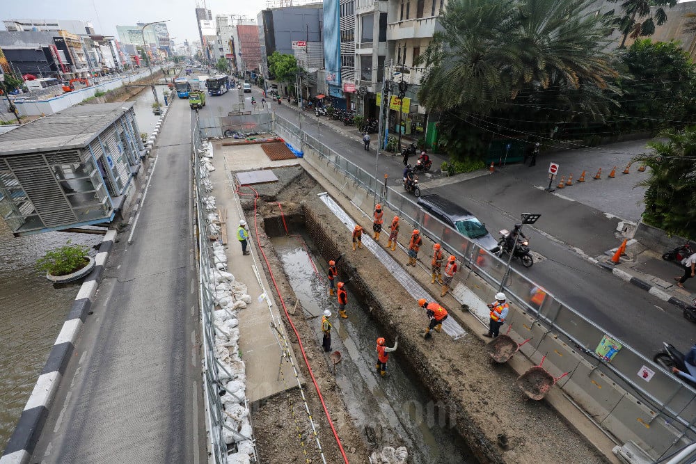  Pembangunan D-Wall Stasiun MRT Jakarta Kota Mulai Dilakukan