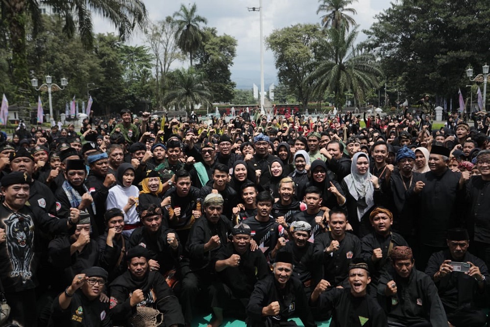  Disparbud Jabar Galang 1.300 Pesilat Semarakkan Hari Penca