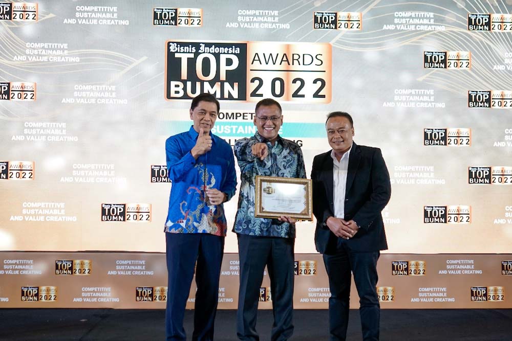  Profit dan Kinerja Optimal, Pupuk Kaltim Raih TOP BUMN Awards 2022