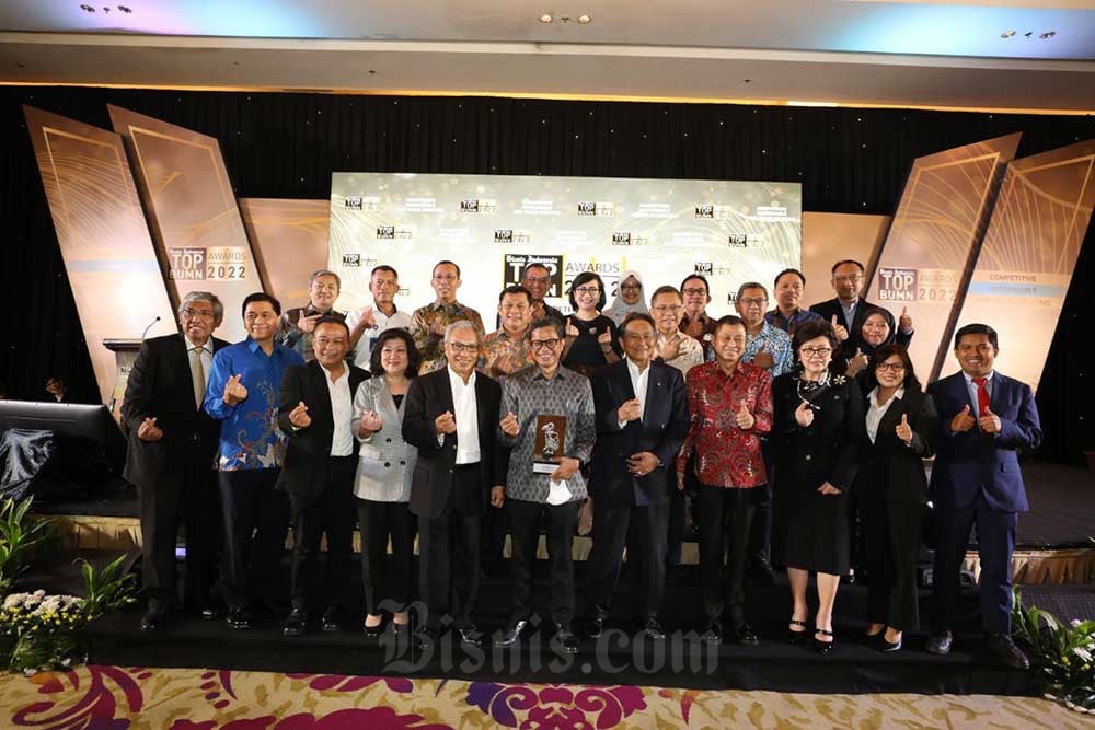  Bisnis Indonesia Group Gelar TOP BUMN Awards 2022