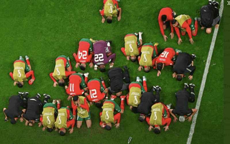  Dakwah Berbalut Sepak Bola, Semua Sayang Timnas Maroko!