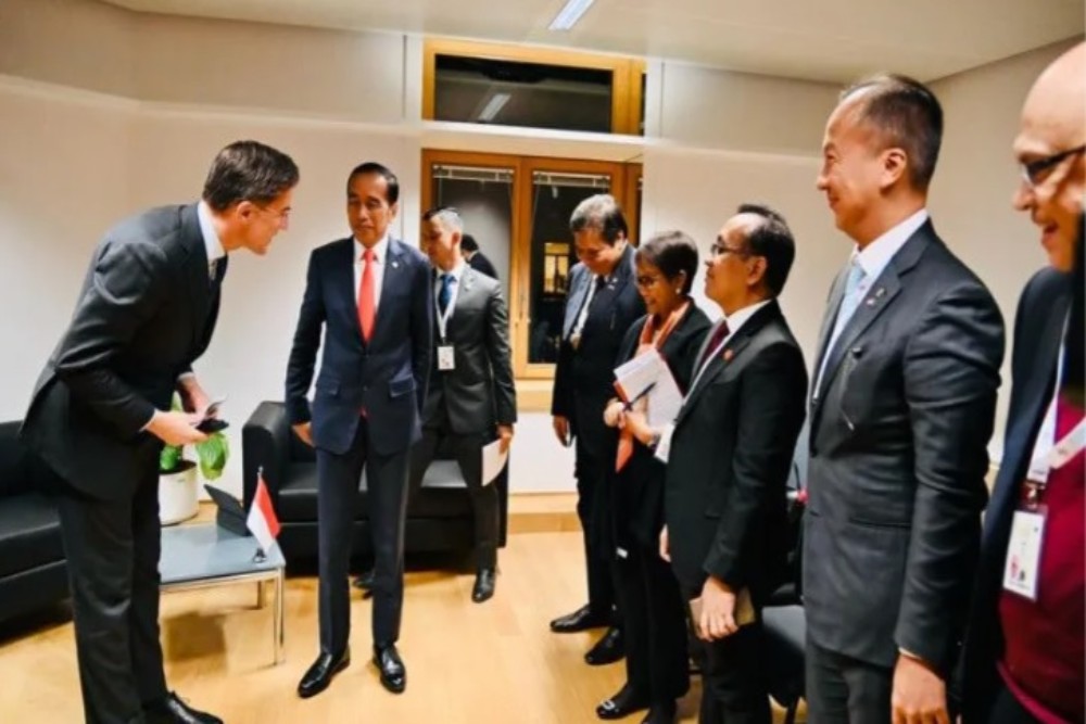  Jokowi Bertemu PM Swedia dan PM Belanda, Ini yang Dibahas