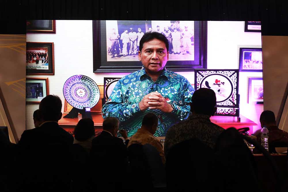 Presiden Komisaris Bisnis Indonesia Group Hariyadi B. Sukamdani. /Bisnis-Fanny Kusumawardhani