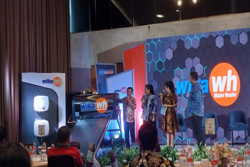  Anak Usaha WIKA Luncurkan Produk Water Heater Hemat Energi