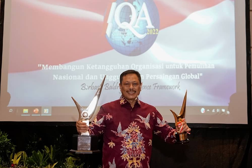  Raih Platinum IQA 2022, Pupuk Kaltim Pertahankan Predikat Industry Leader Lima Tahun Berturut