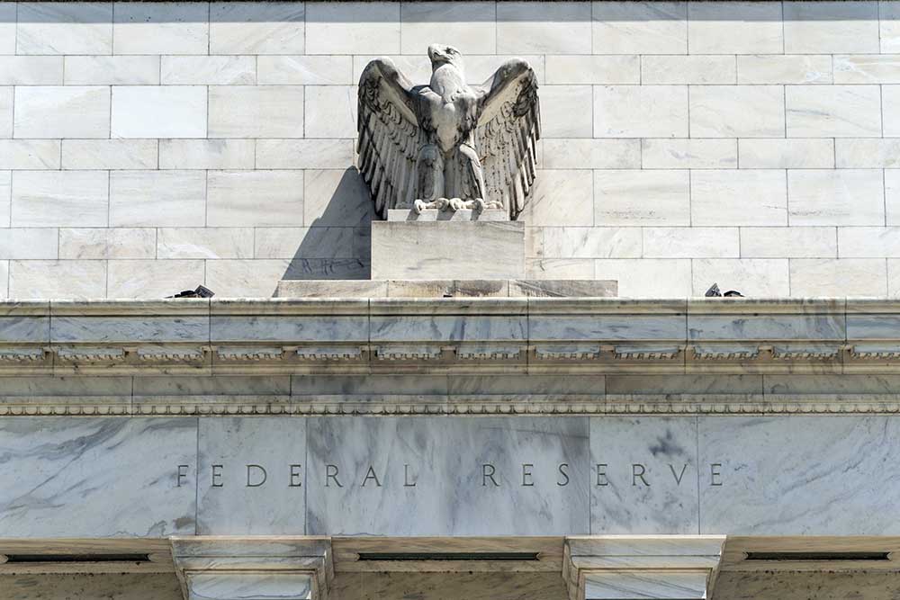 Gedung Federal Reserve Marriner S. Eccles di Washington, D.C., AS, Mingg (10/4/2022). Bloomberg/ Tom Brenner