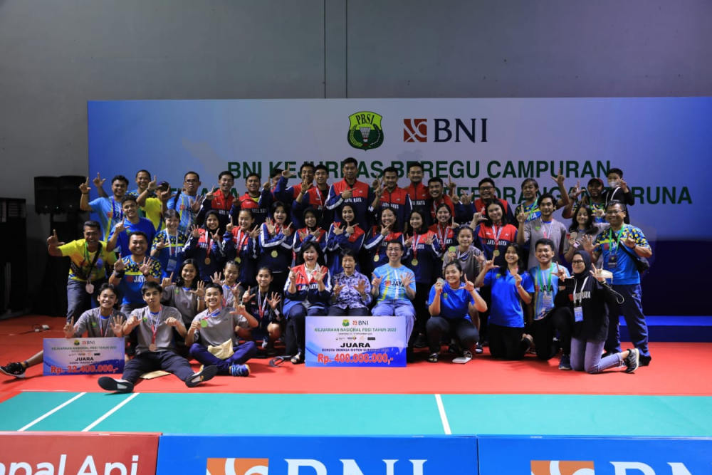 Hasil Bni Kejurnas Antarklub Pbsi 2022 Jaya Raya Raih Juara Ke 7 Kali