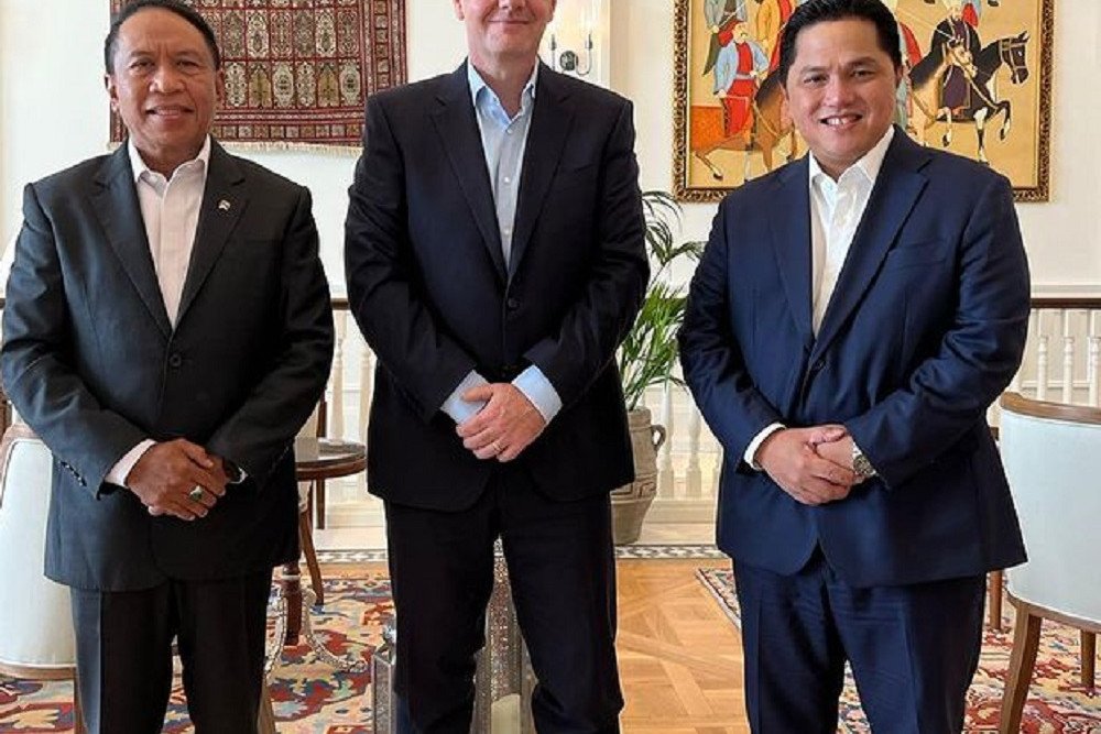  Bahas Piala Dunia U-20, Menpora dan Erick Thohir Temui Presiden FIFA di Qatar