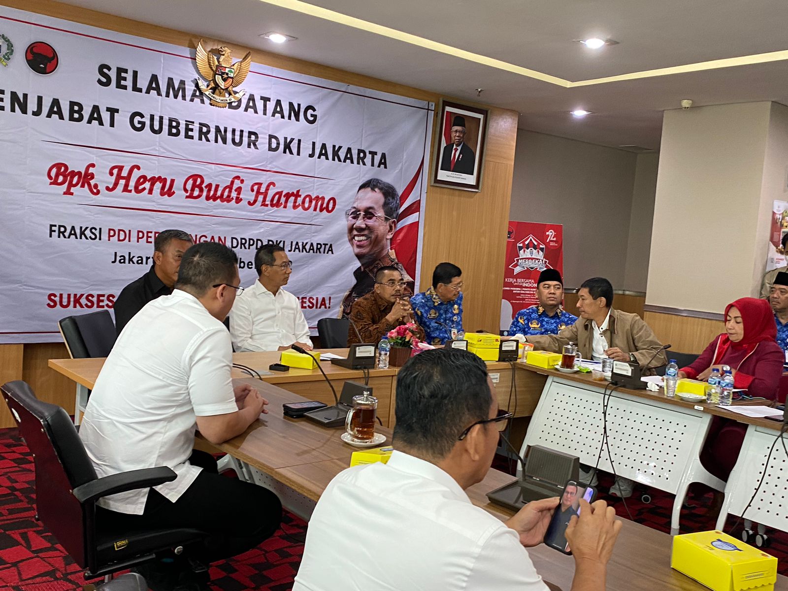  Fraksi PDIP DPRD Kritik Komunikasi Publik Heru Budi Hartono Lemah