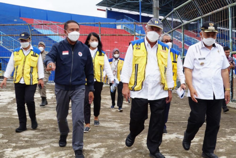  Jelang Diresmikan, Menteri PUPR Tinjau Kesiapan Bendungan Beringin Sila