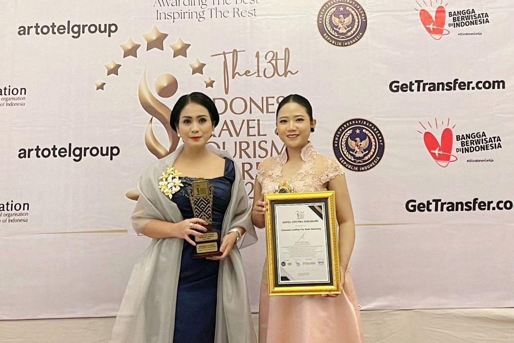  Hotel Ciputra Semarang Raih Penghargaan Indonesia Travel Tourism Award