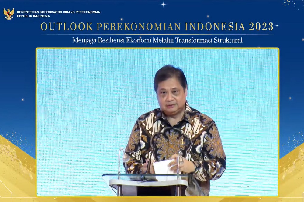  Airlangga Ungkap Bank Dunia Hingga IMF Pangkas Proyeksi Ekonomi RI 2023