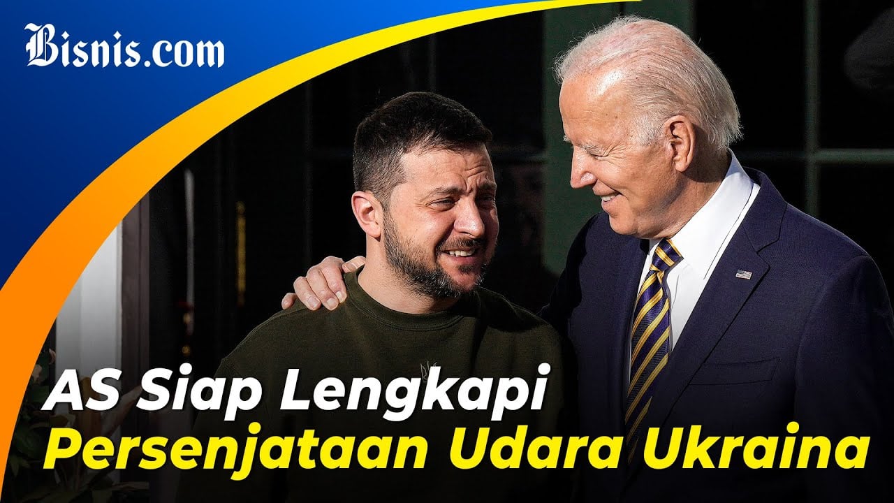  Minta Tambahan Bantuan, Zelensky ke AS Bertemu Joe Biden