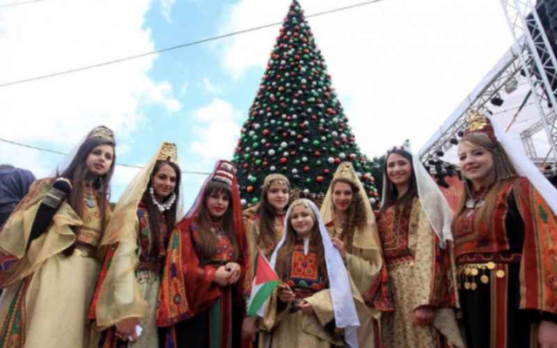 Potret Perayaan Natal di negara/negara Arab