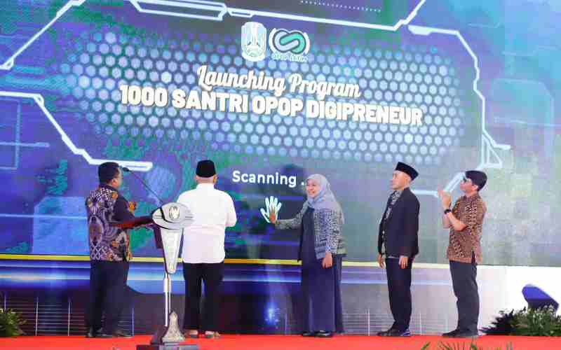  Cetak Generasi Santri Mandiri, Jatim Luncurkan Program 1.000 Santri Digipreneur