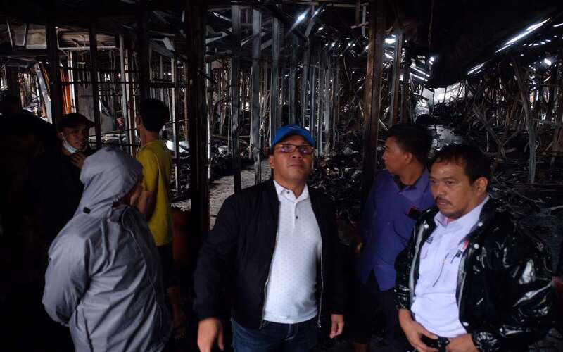 Kerugian Kebakaran Pasar Sentral Makassar Ditaksir Mencapai Rp60 Miliar