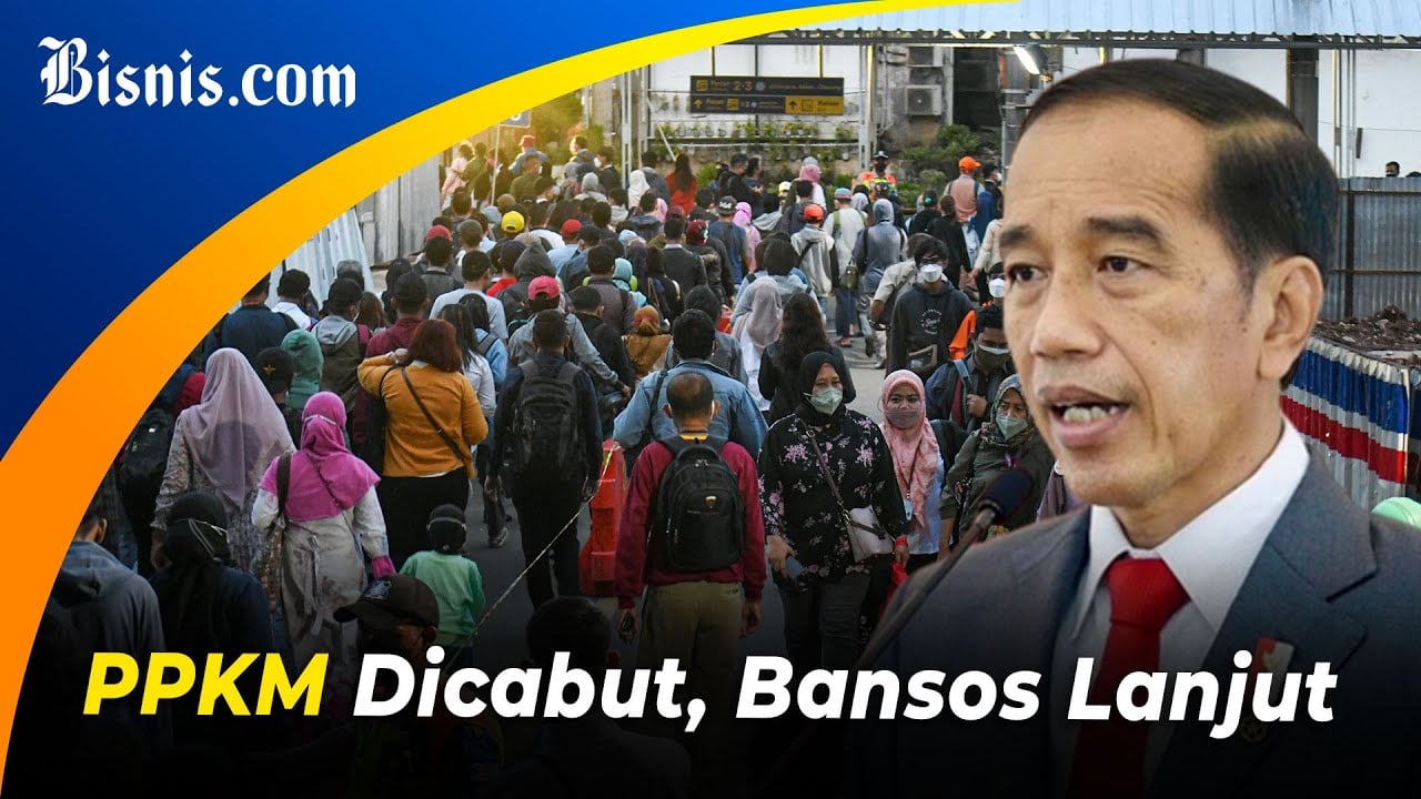  Akhirnya! Jokowi Cabut PPKM