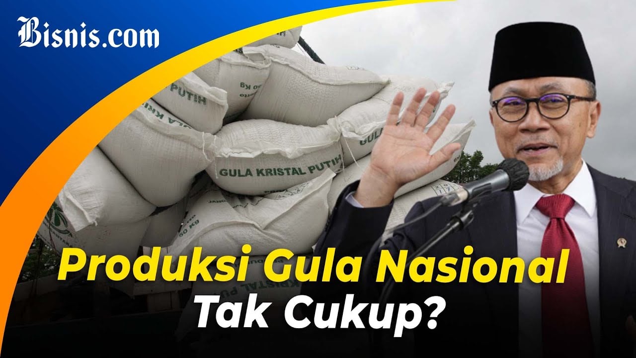  Konsumsi Naik, Kemendag Bakal Impor 991.000 Ton Gula?