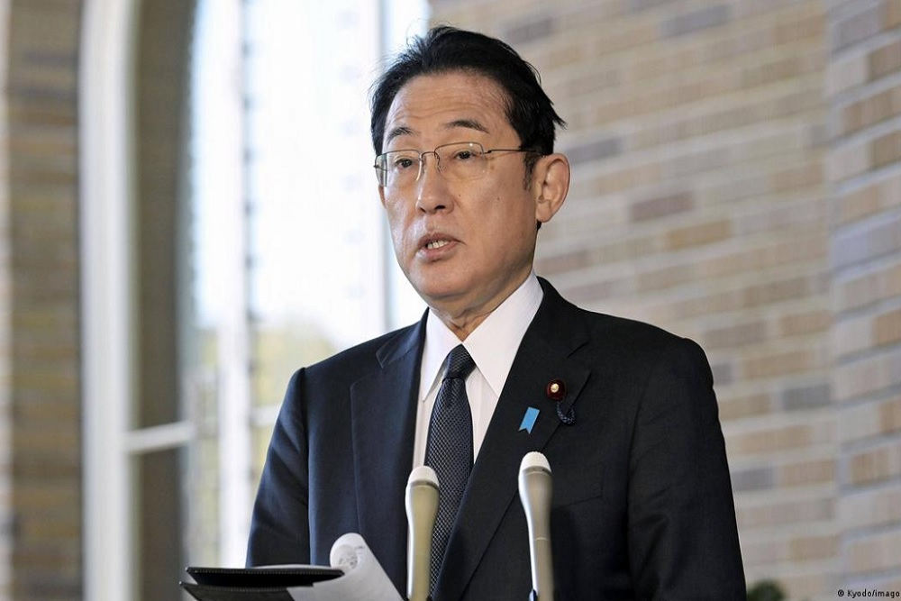 Perdana Menteri Jepang Fumio Kishida/DW-Kyodo Imago