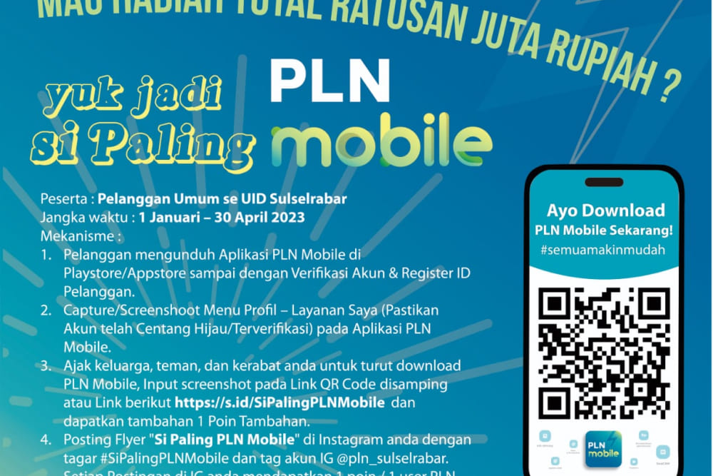  PLN Bagi-bagi Hadiah untuk Pelanggan di Sulselrabar