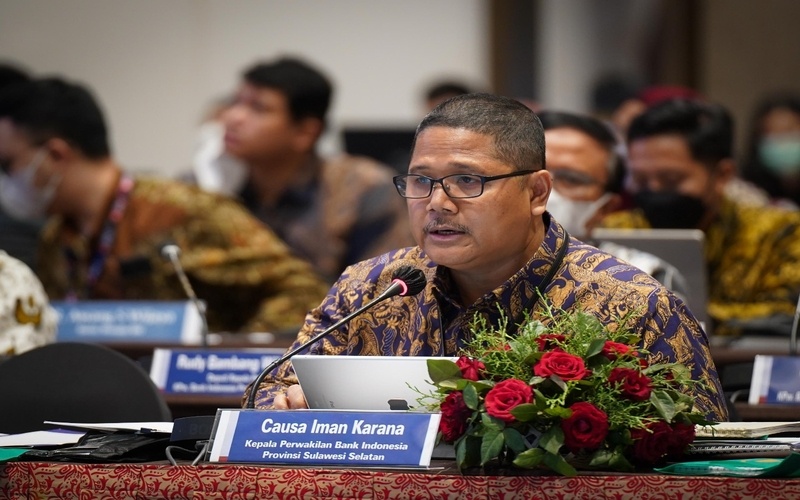 Kepala Perwakilan Bank Indonesia Sulsel Causa Iman Karana./BI Sulsel