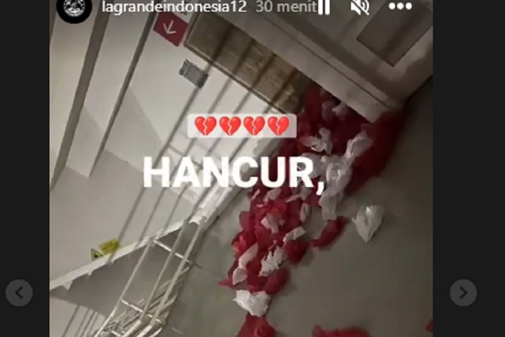  Viral Koreografi Dihancurkan Paspampres, La Grande Indonesia Boikot Laga Kontra Vietnam