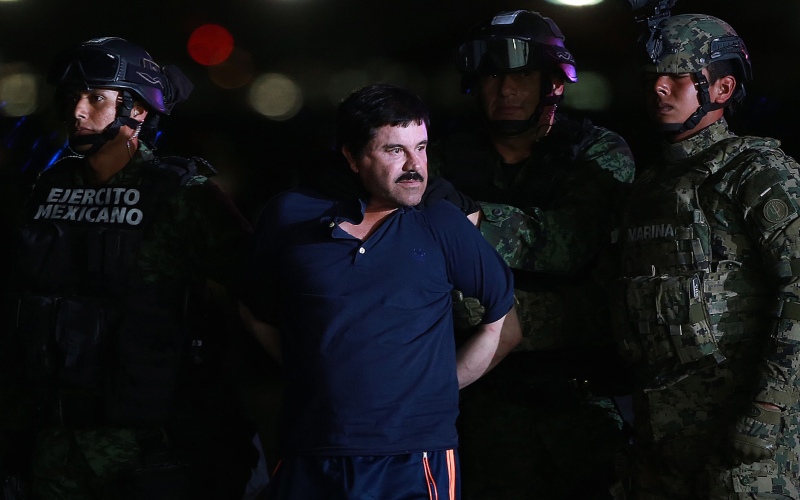  Putra Gembong Narkoba El Chapo Ditangkap, Meksiko Hujan Peluru!
