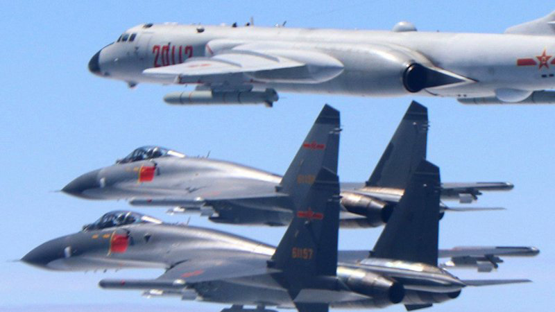 Tegang! Jet Tempur China dan AS Hampir Geger di Atas Laut China Selatan