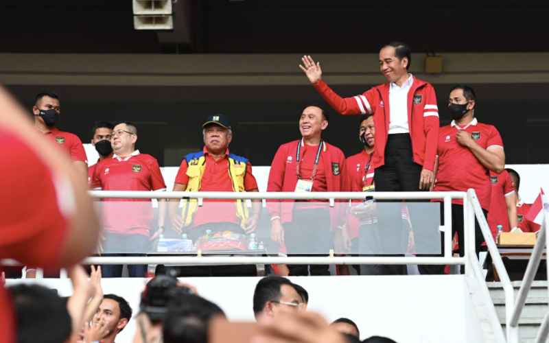  Kata Jokowi setelah Indonesia Ditahan Imbang Vietnam 0-0 di Piala AFF 2022