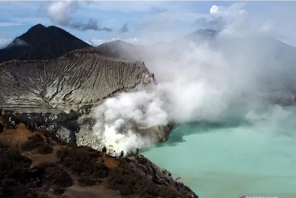  Status Gunung Ijen Jadi Waspada, PVMBG Minta Masyarakat Tidak Dekati Kawah