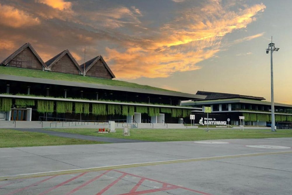  Ini Konsep Green Airport dan Desain Unik Bandara Banyuwangi