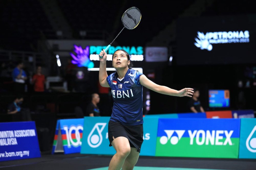  Hasil Malaysia Open 2023, Gregoria Kandaskan He Bing Jiao, Febri/Ana Lolos ke Babak Kedua