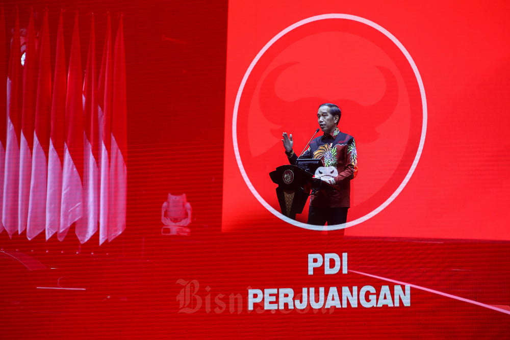  HUT PDIP ke-50, Jokowi Pamer Ambil Alih Freeport dan Chevron