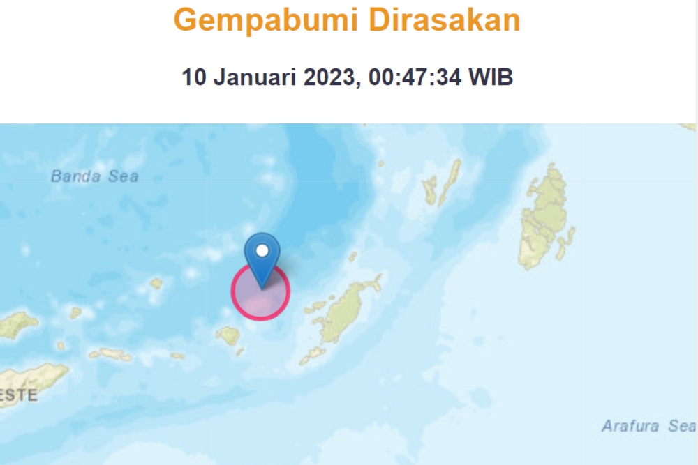 Gempa Bumi di Maluku, Ini Update Kondisi Pelabuhan dan Navigasi Pelayaran