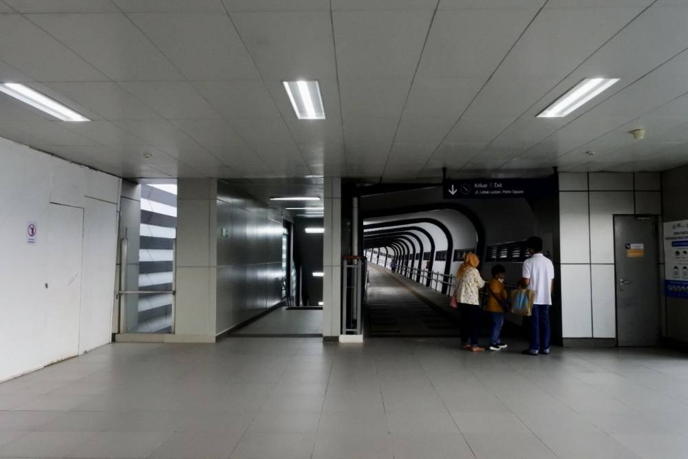 Skywalk MRT Lebak Bulus Garapan Intilad (DILD) Beroperasi, Hidupkan Mal Poins Square?/ dok. PT MRT Jakarta