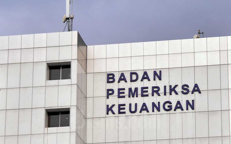 Gedung Badan Pemeriksa Keuangan (BPK) di Jakarta, Kamis (24/6/2021). Bisnis/Fanny Kusumawardhani