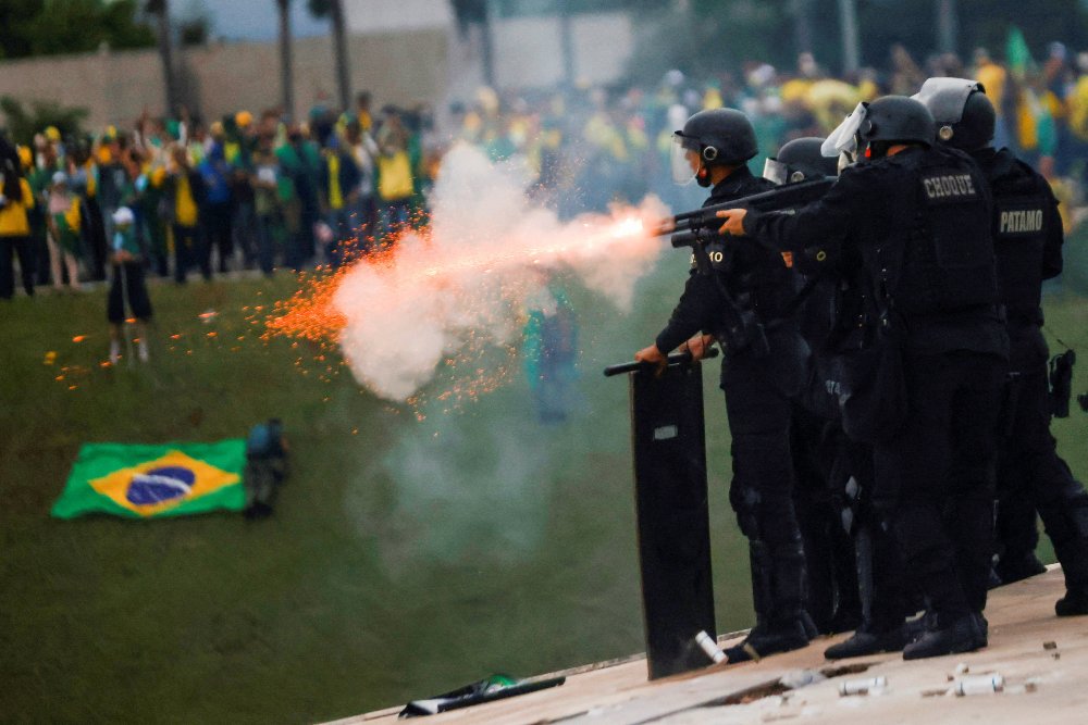  Kerusuhan Brasil, Bolsonaro dan Trump