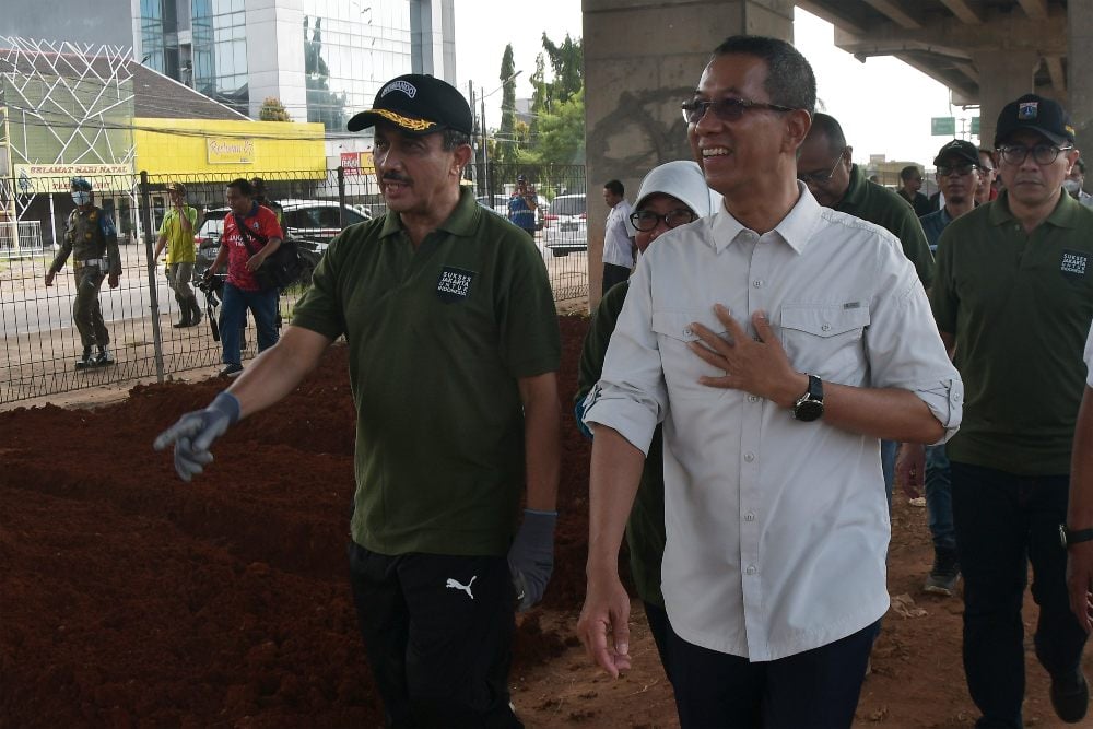  Heru Budi dan Menlu Retno Tinjau Lokasi KTT Asean 2023