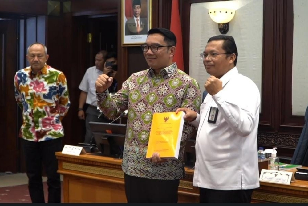  BPK Sampaikan Hasil Pemeriksaaan Anggaran Infrastruktur dan Belanja Modal ke Ridwan Kamil