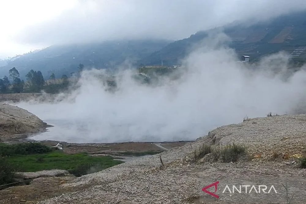  Gas CO2 Kawah Timbang Dataran Tinggi Dieng Meningkat Signifikan