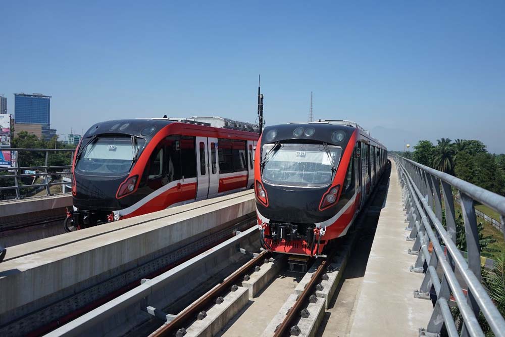  LRT Jabodebek Uji Coba di 3 Lintas, Siap Beroperasi Juli 2023