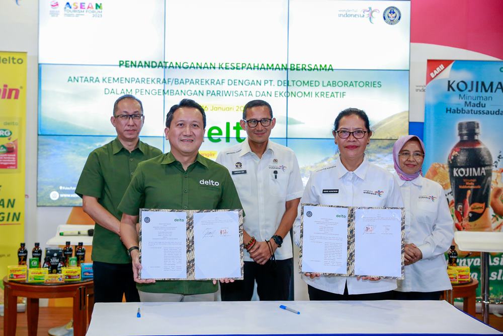  Kemenparekraf dan Deltomed Laboratories Siap Bangkitkan Kembali Dunia Pariwisata