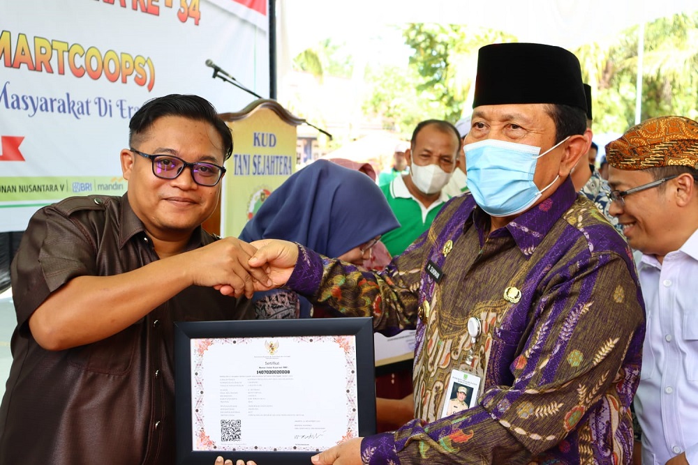 Wujud Transformasi Digital KUD Tani Sejahtera Riau Binaan PTPN V