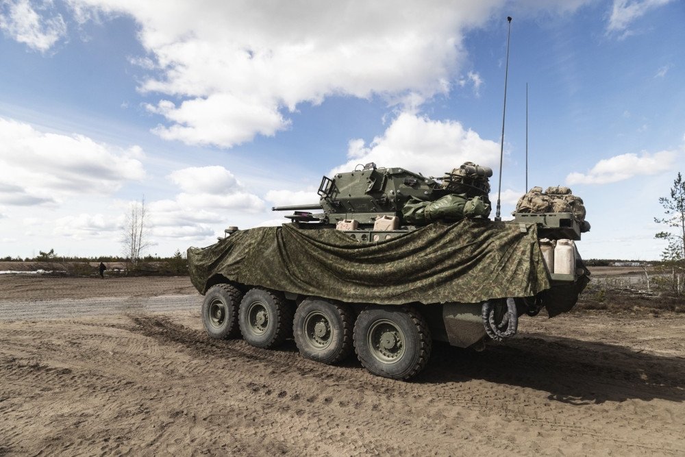  AS Bakal Kirimkan Kendaraan Lapis Baja Stryker ke Ukraina