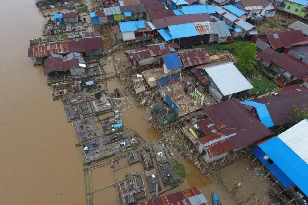  Bantaran Sungai Kahayan Bakal Ditata Ulang, Permukiman Direlokasi