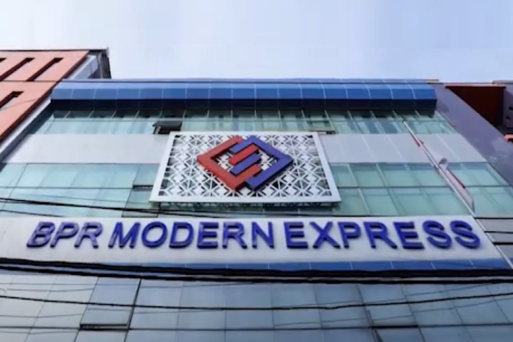 Modern Multiartha menetapkan BPR Modern Express sebagai entitas penerima penggabungan./Tangkap layar.
