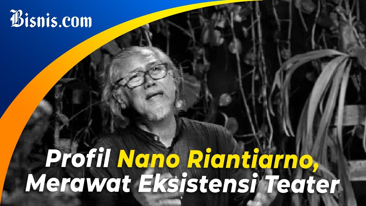  Profil Nano Riantiarno, Pendiri Teater Koma yang Tutup Usia