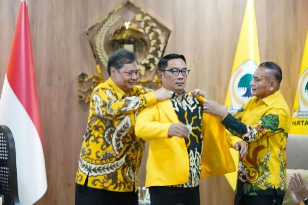 Pilgub DKI atau Jabar? Ridwan Kamil Pilih Fokus Menangkan Partai Golkar di Pemilu 2024