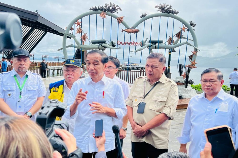  Pantai Malalayang dan Bunaken Ditata, Jokowi Minta Masyarakat Jaga Kebersihan